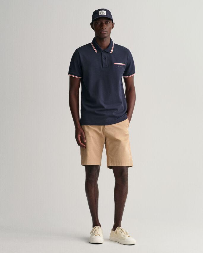 3-COL TIPPING SOLID SS PIQUE-Sweat-Gant-Aandahls