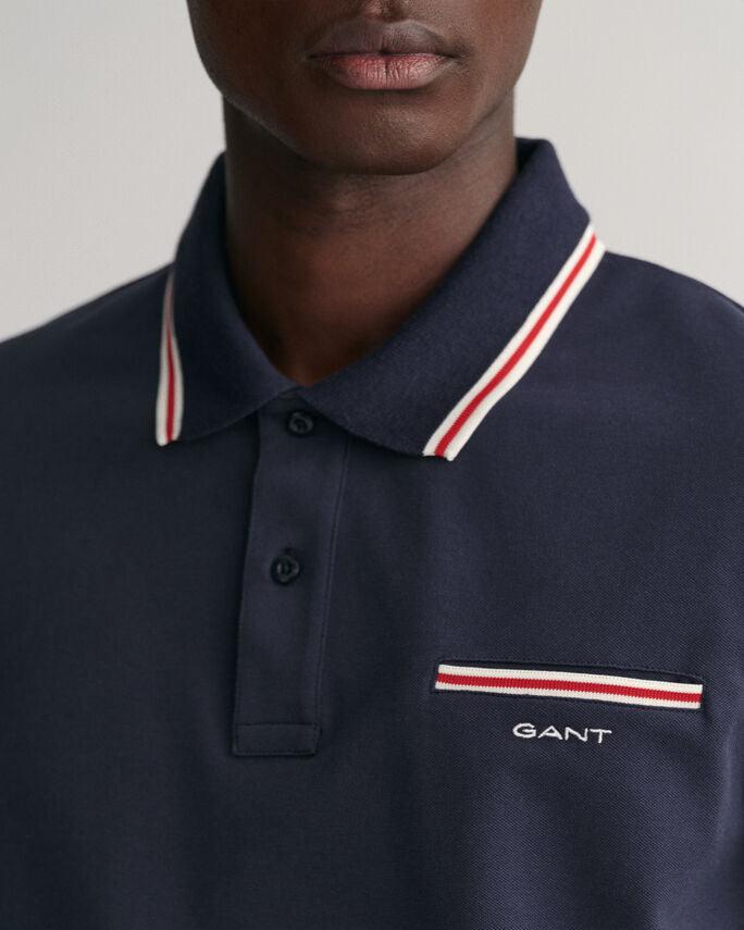 3-COL TIPPING SOLID SS PIQUE-Sweat-Gant-Aandahls
