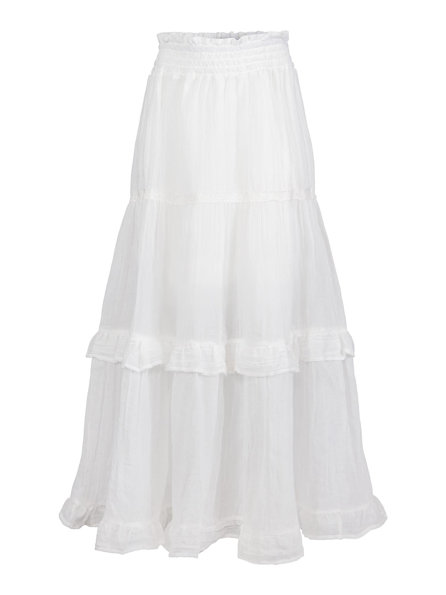 Amina long skirt-Skjørt-Vilje og Ve-Aandahls