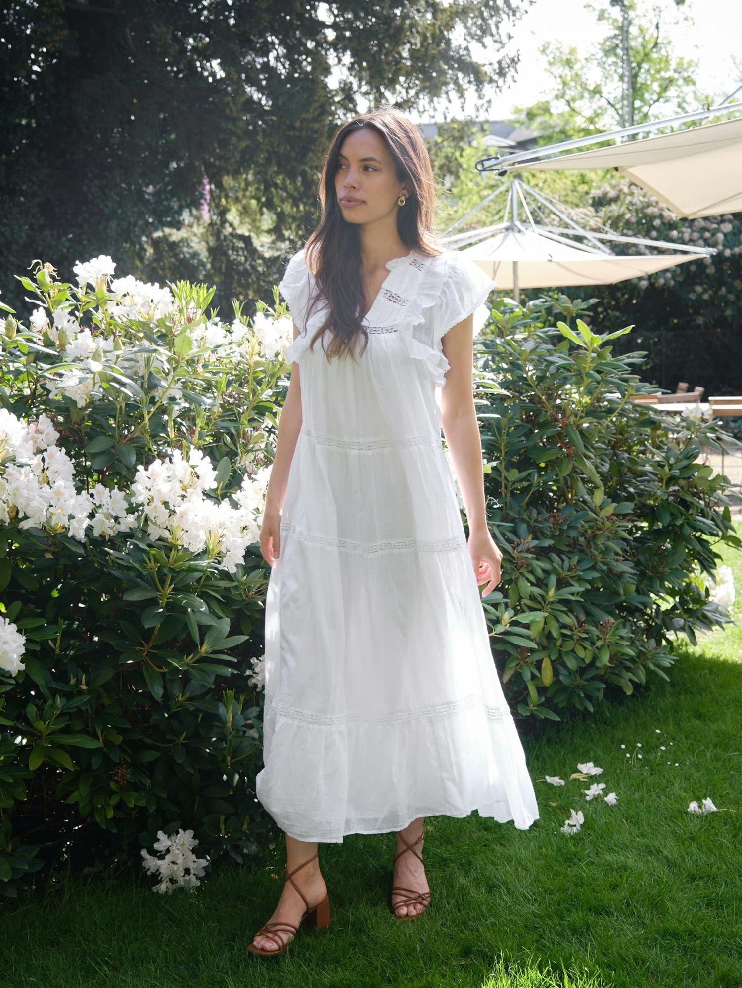 Ankita S Voile Dress-Kjole-Neo Noir-Aandahls