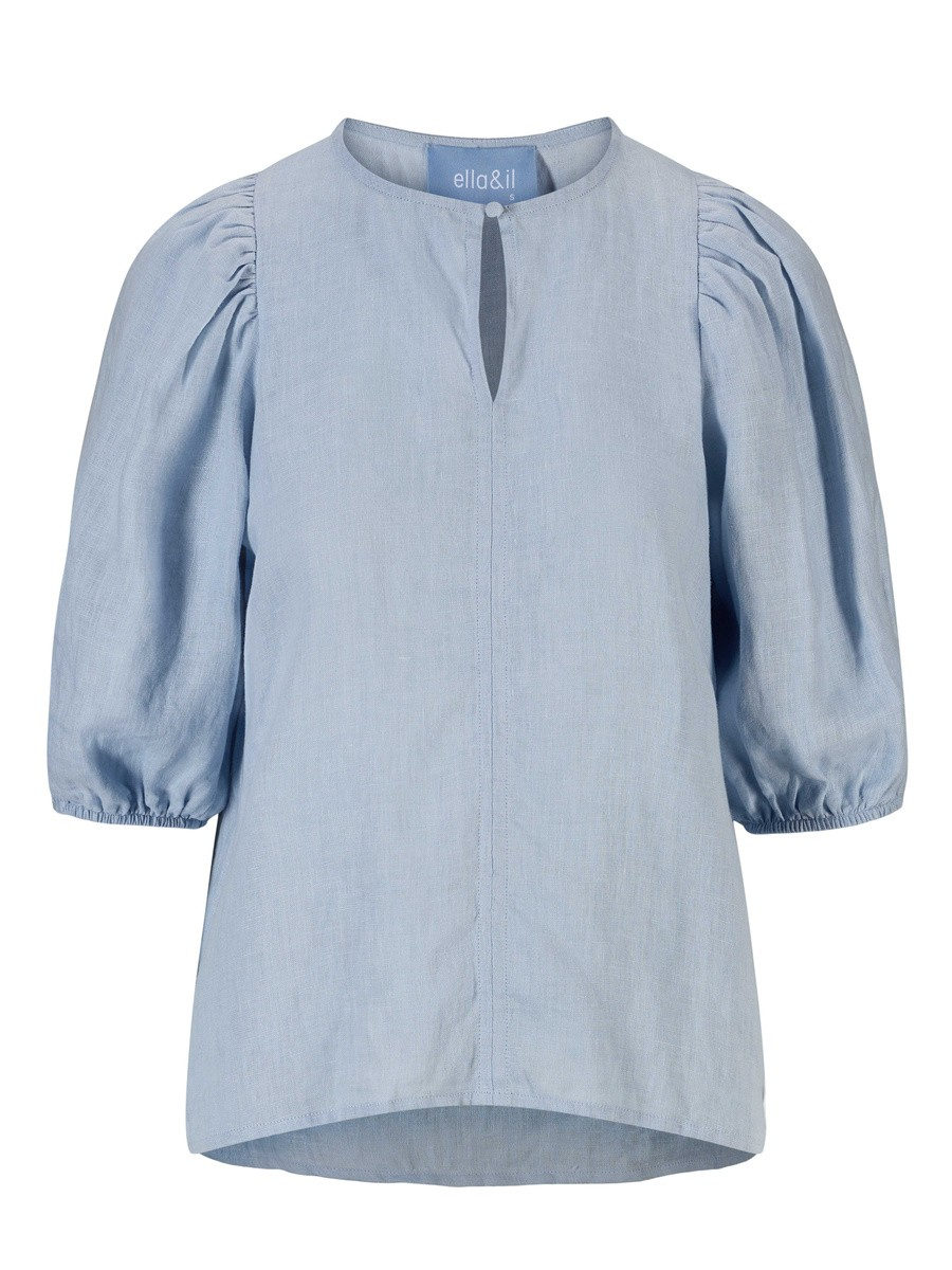 Anna linen top-Topp-Ella&il-Aandahls