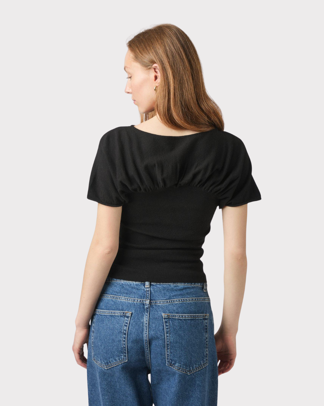 Anthea Knit Top-Overdel-Neo Noir-Aandahls