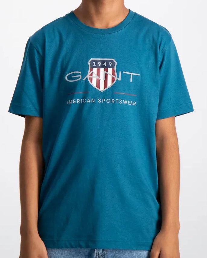 Archive Shield ss t-shirt-T-shirt-Gant-Aandahls