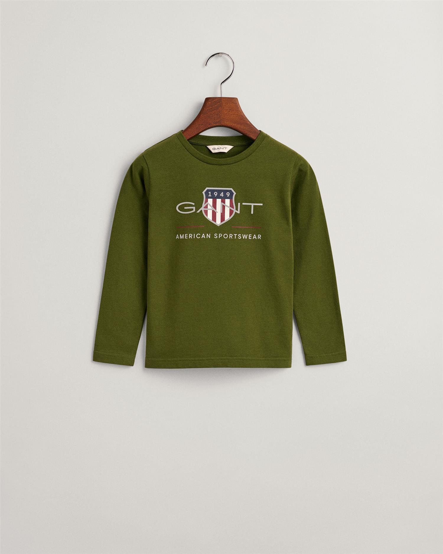 Archive shield ls t-shirt-T-shirt-Gant-Aandahls