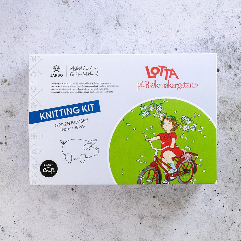 Astrid Lindgren strikkepakke - Lotte fra Bråkmakergata-Garn & Broderi-Nordanå-Aandahls
