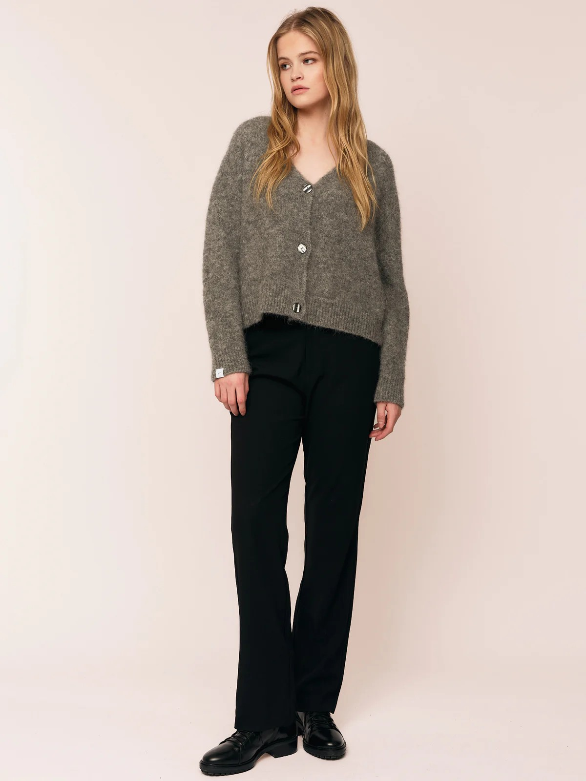 Astrid v-neck cardigan-Cardigan-OnceUntold-Aandahls