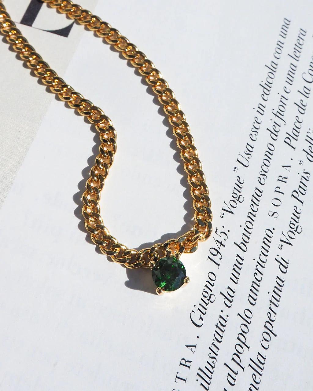 BARDOT STUD NECKLACE-Acces-LUV AJ-Aandahls