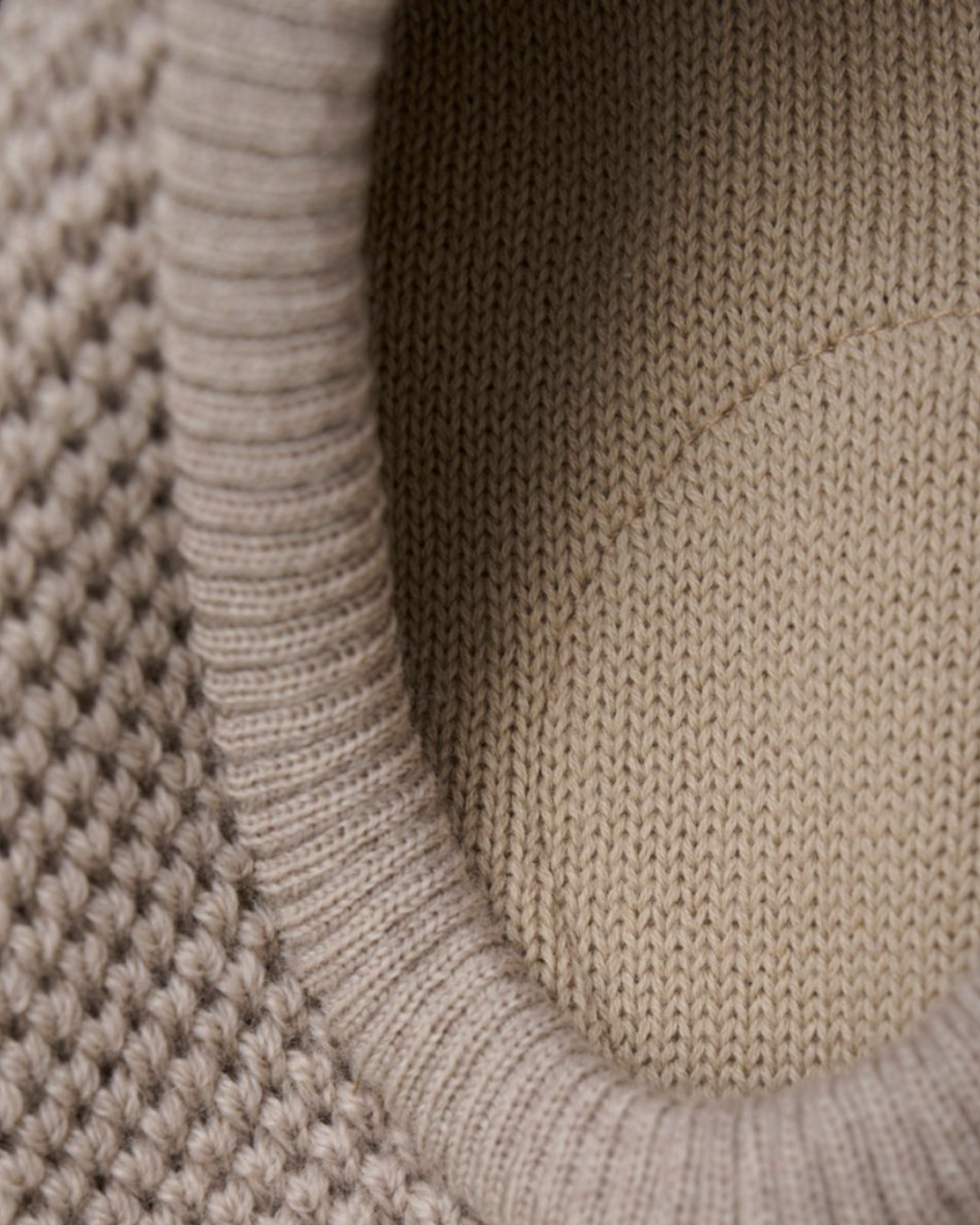 Balaclava Wool Knit Windstop-Hodeplagg-Huttelihut-Aandahls