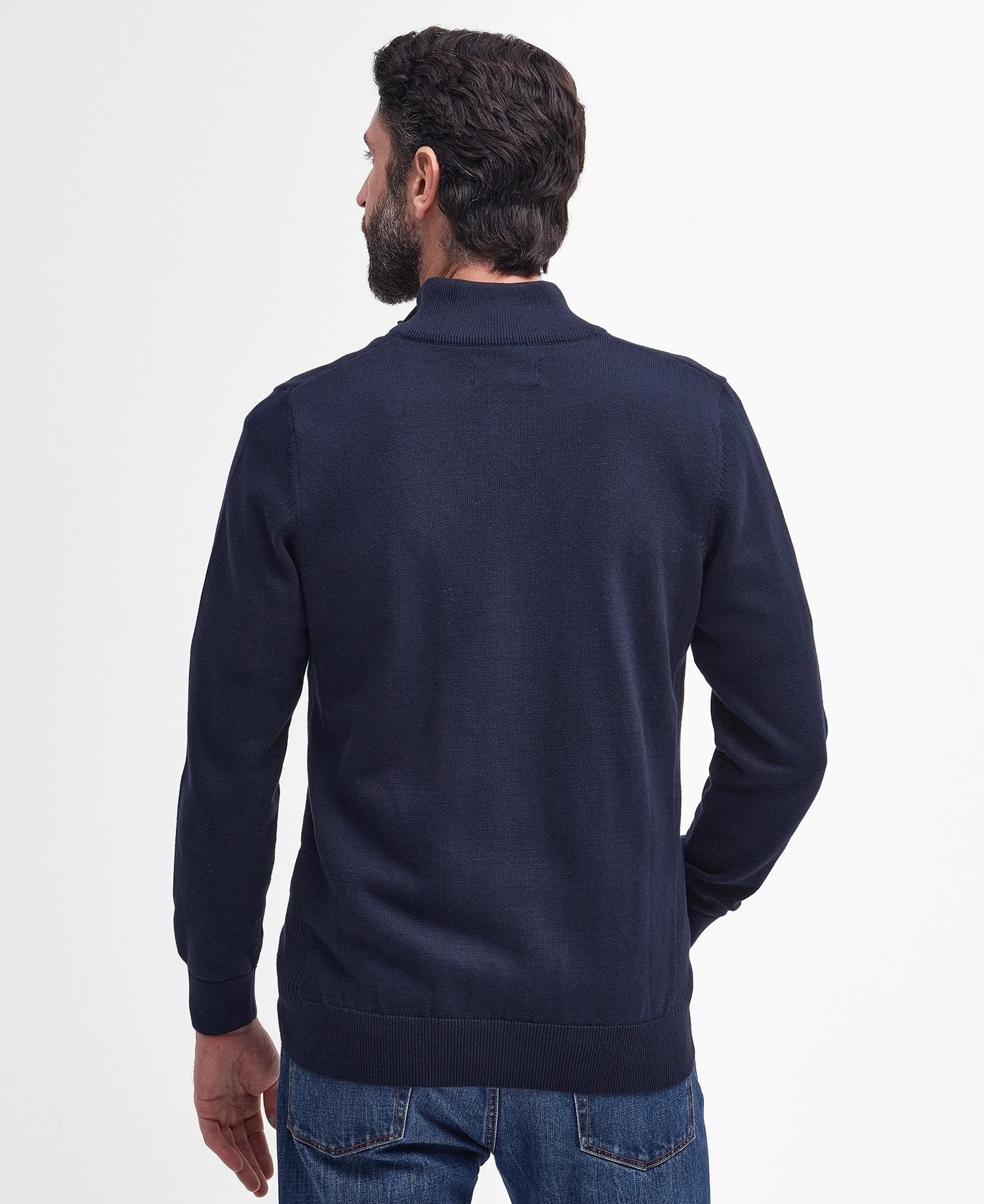 Barbour Cotton Half Zip-Genser-Barbour-Aandahls