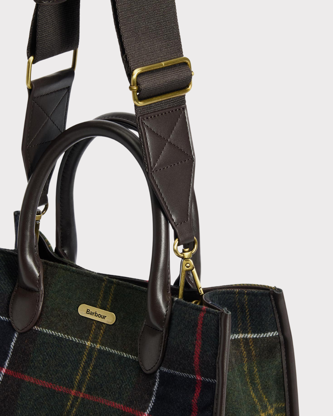 Barnhill Tartan Tote Bag-Veske-Barbour-Aandahls