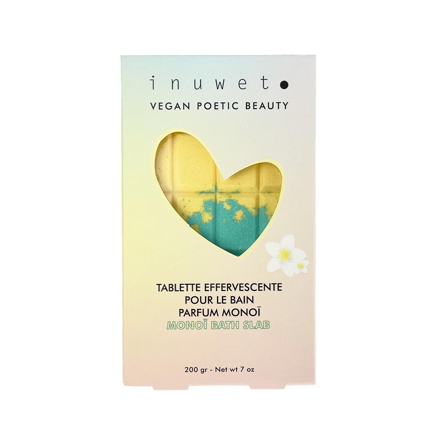Bath tablet fizz - Monoi-Tilbehør-Inuwet-Aandahls
