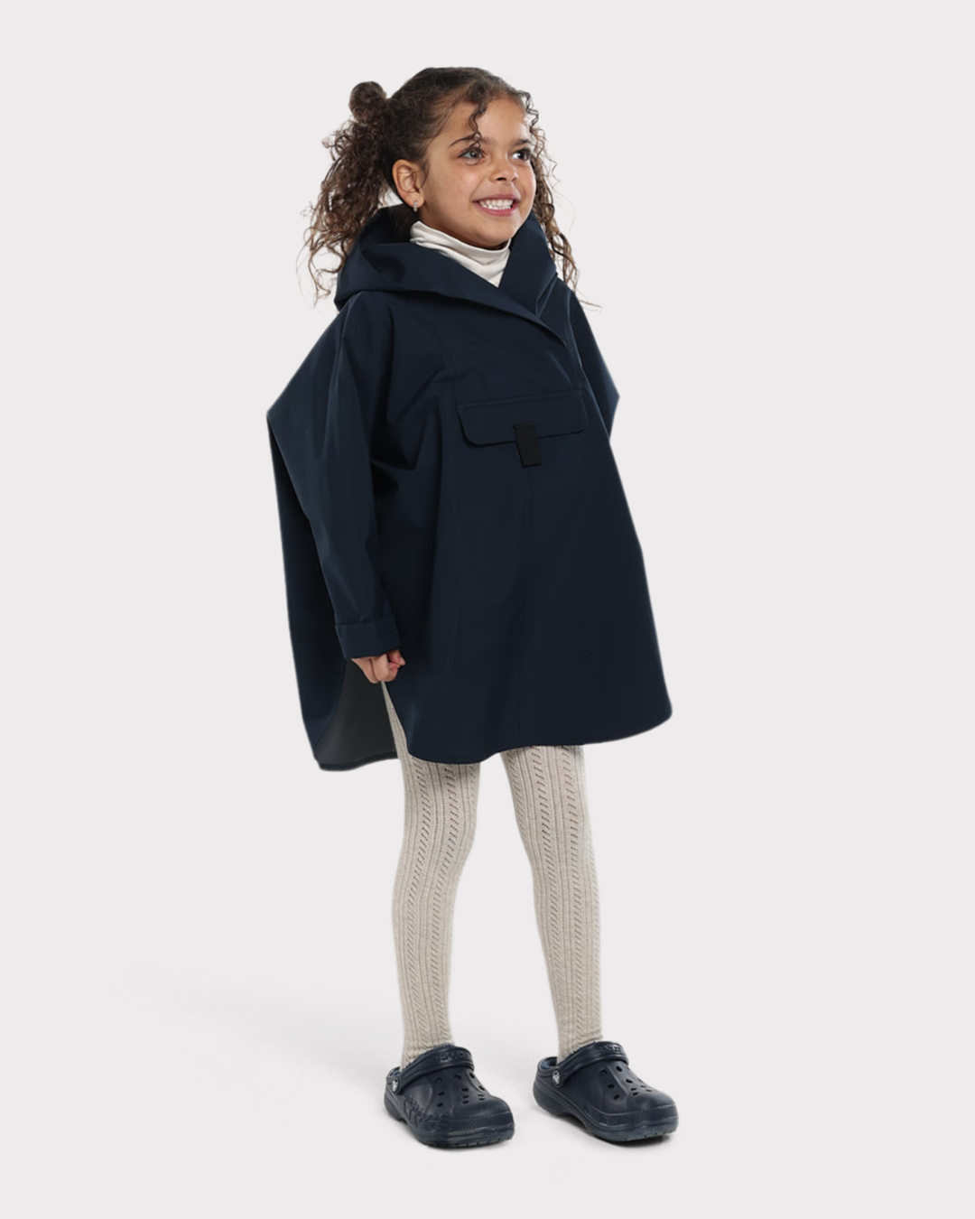 Bergen Mini Poncho-Yttertøy-Blæst-Aandahls