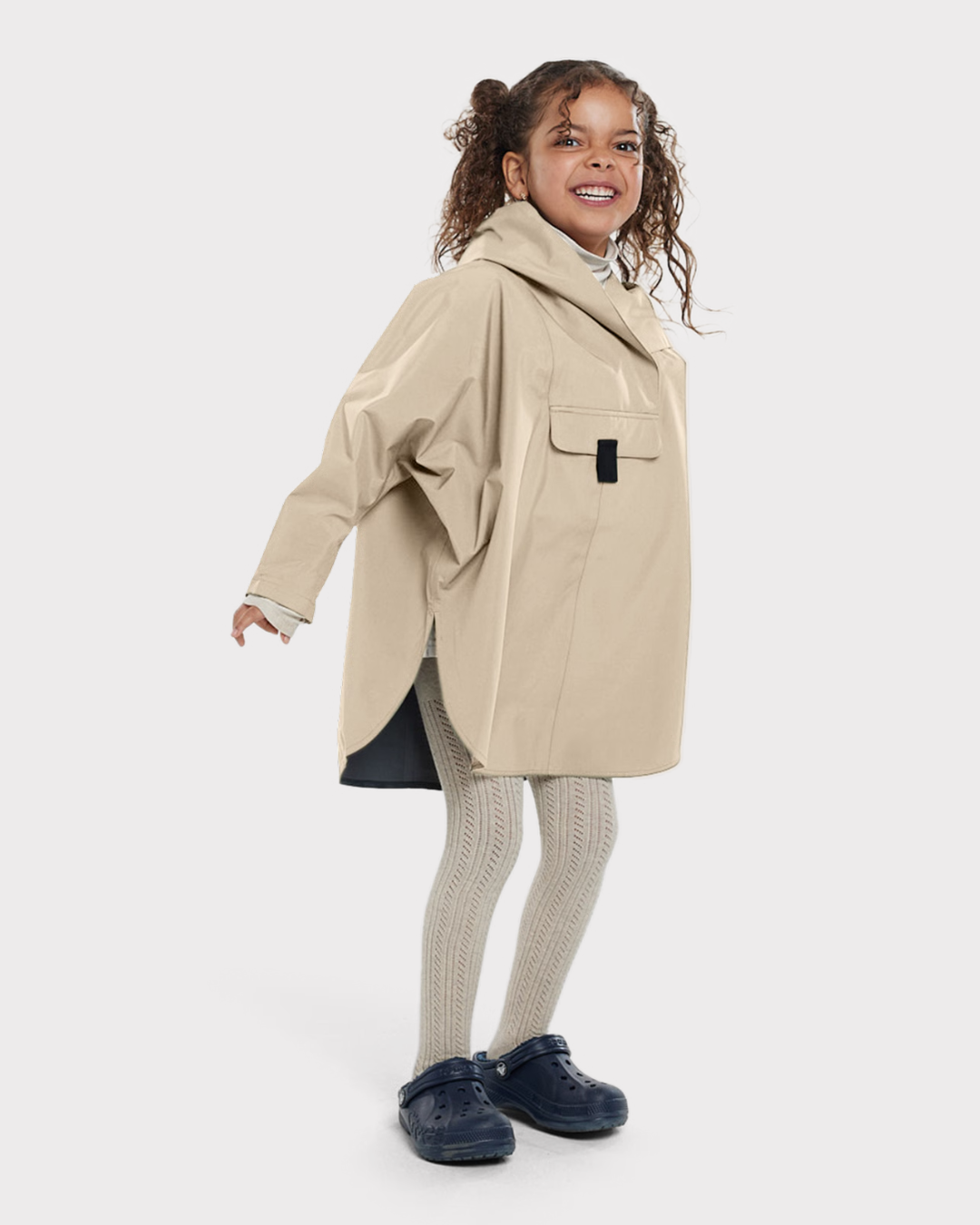 Bergen Mini Poncho-Yttertøy-Blæst-Aandahls