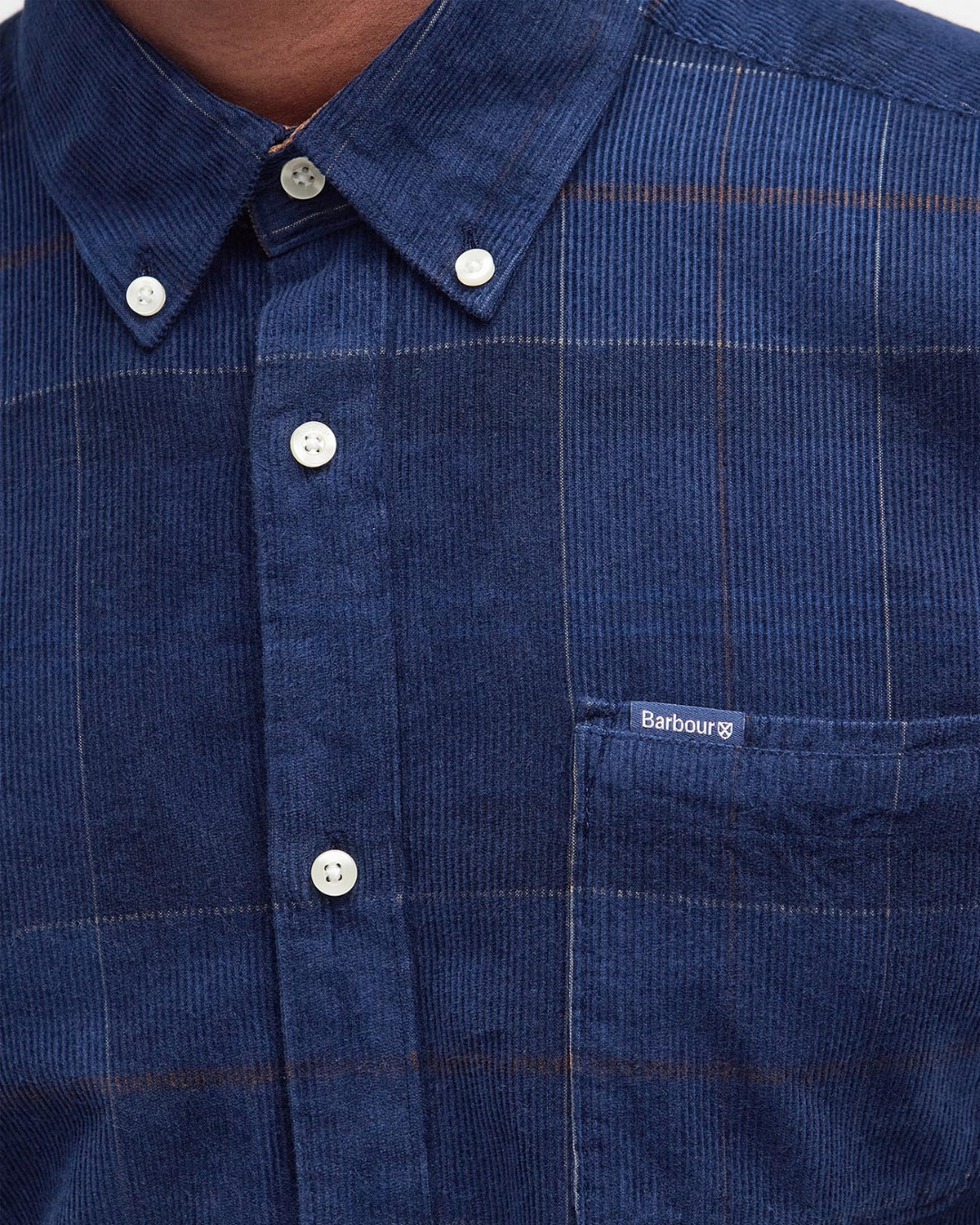 Blair Tailored Tartan Cord-Skjorte-Barbour-Aandahls