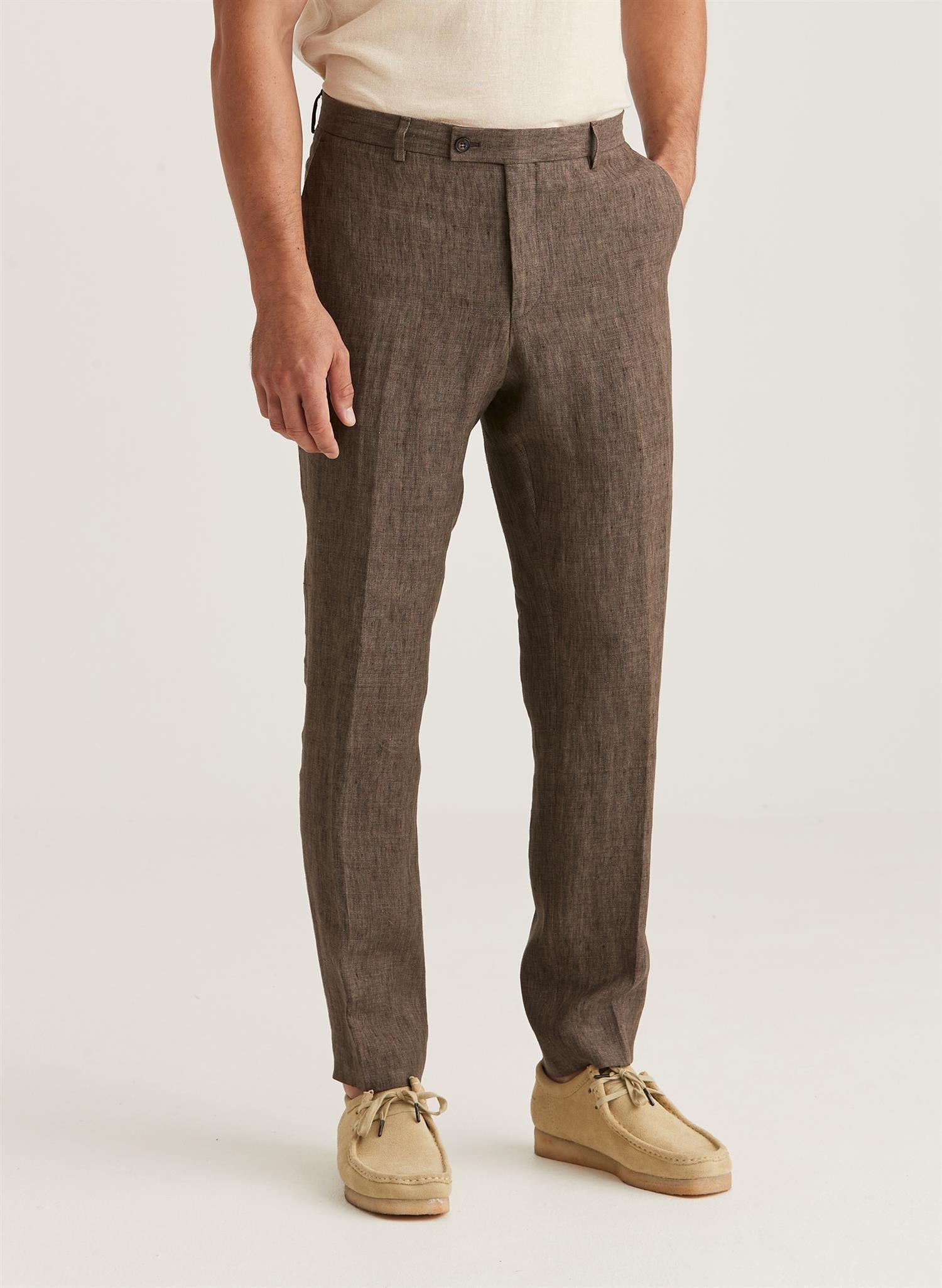 Bobby Linen Suit Trs-Bukser-Morris-Aandahls