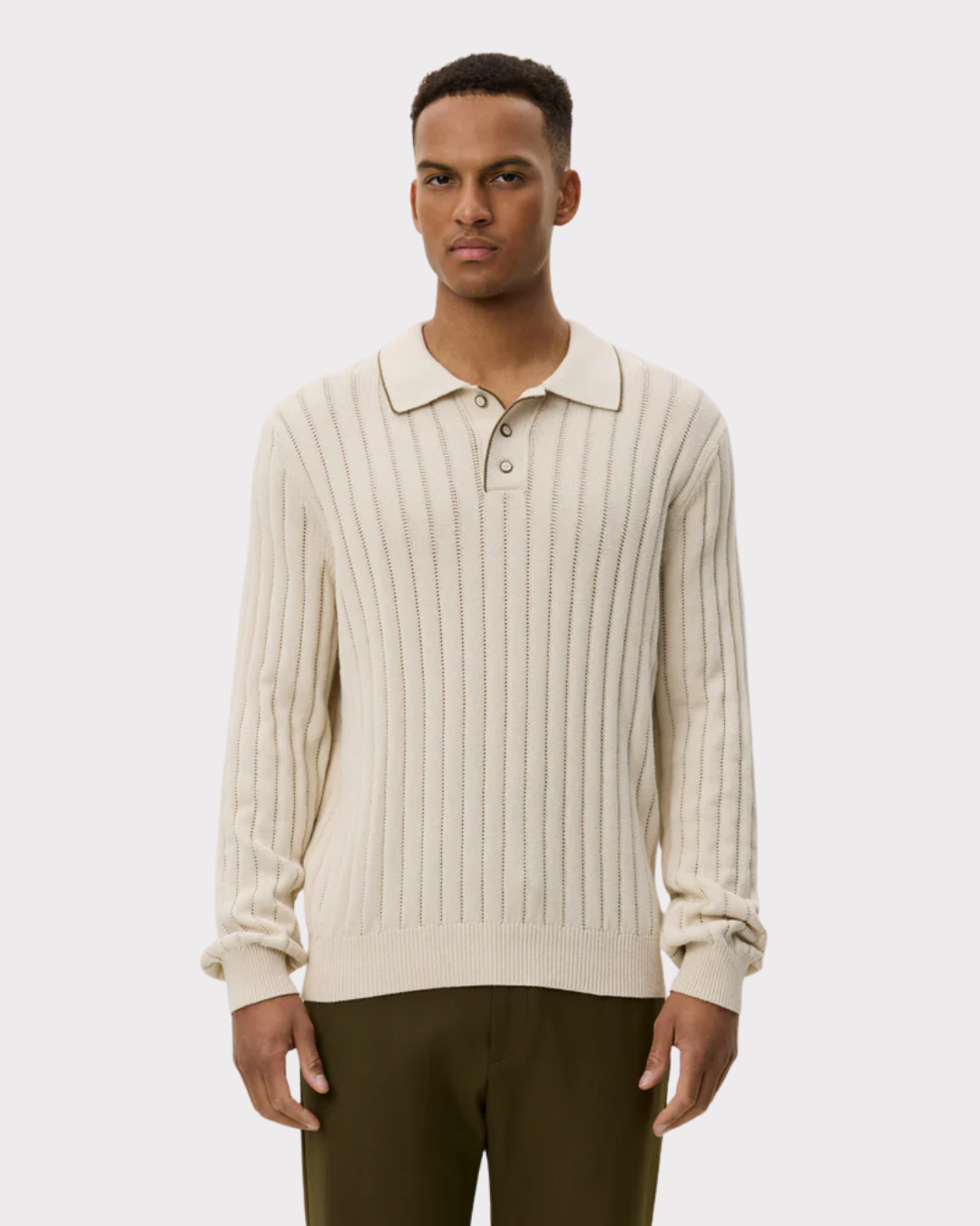 Bogart Rugby Polo Knit-Overdel-Les Deux-Aandahls