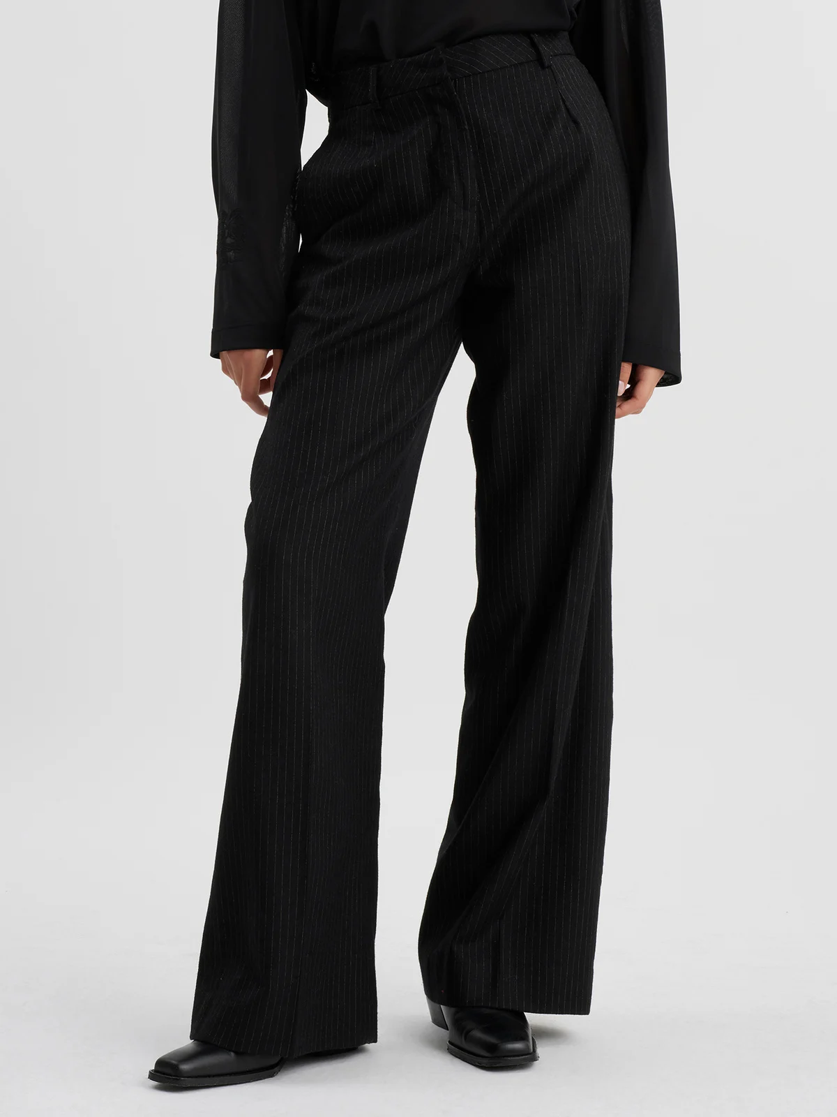 Bottomsup Wool Trousers-Bukser-Holzweiler-Aandahls