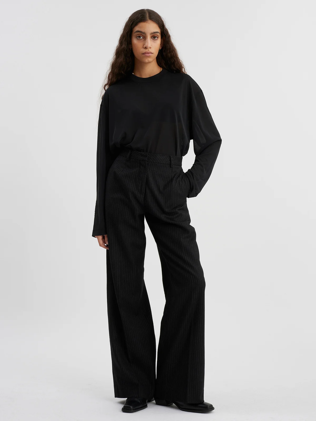 Bottomsup Wool Trousers-Bukser-Holzweiler-Aandahls
