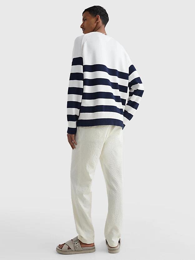 Breton stripe crew neck-Genser-Tommy Hilfiger-Aandahls