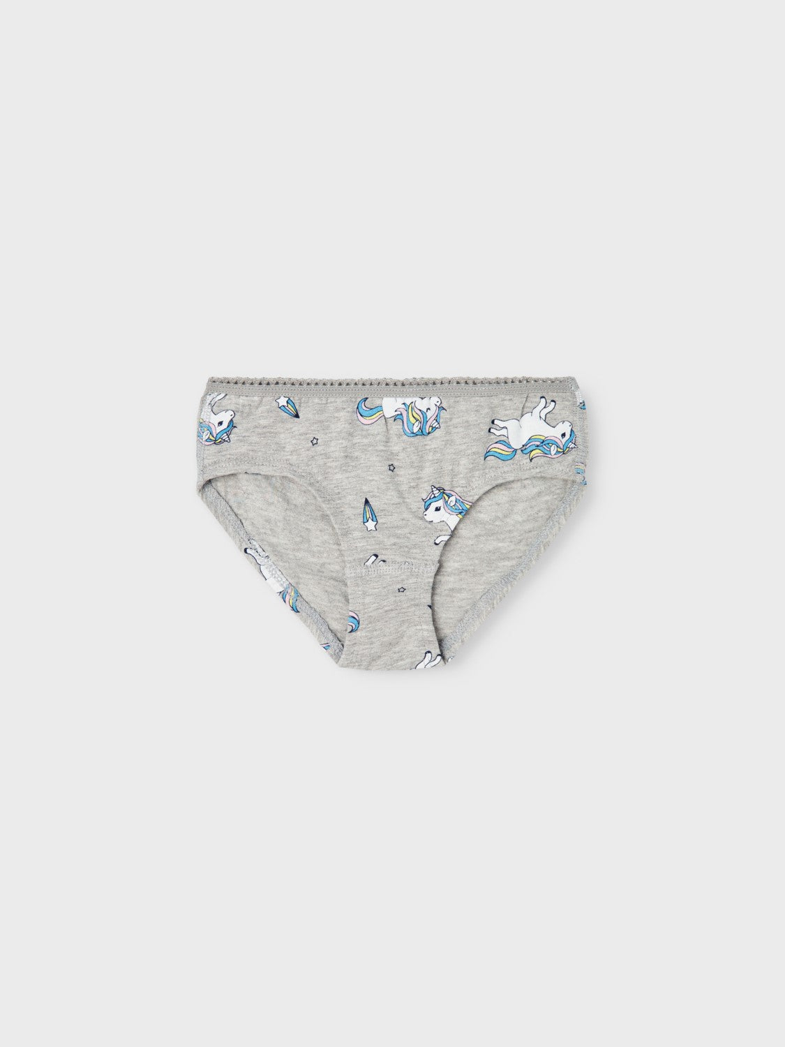 Briefs 3p grey melange Unicorn Noos-Diverse undertøy-Name it-Aandahls