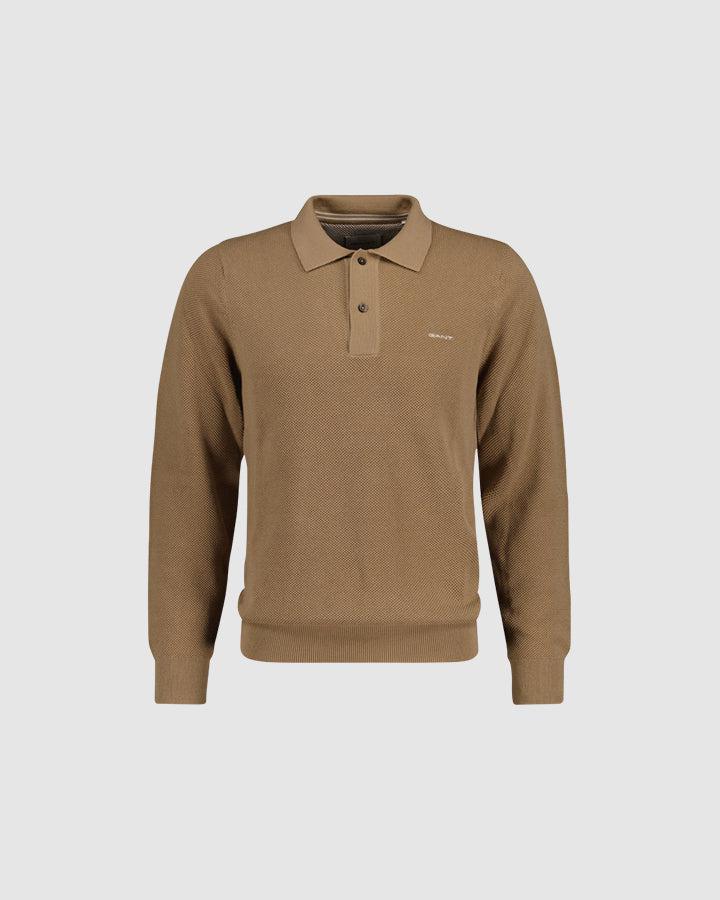 COTTON PIQUE POLO-Genser-Gant-Aandahls