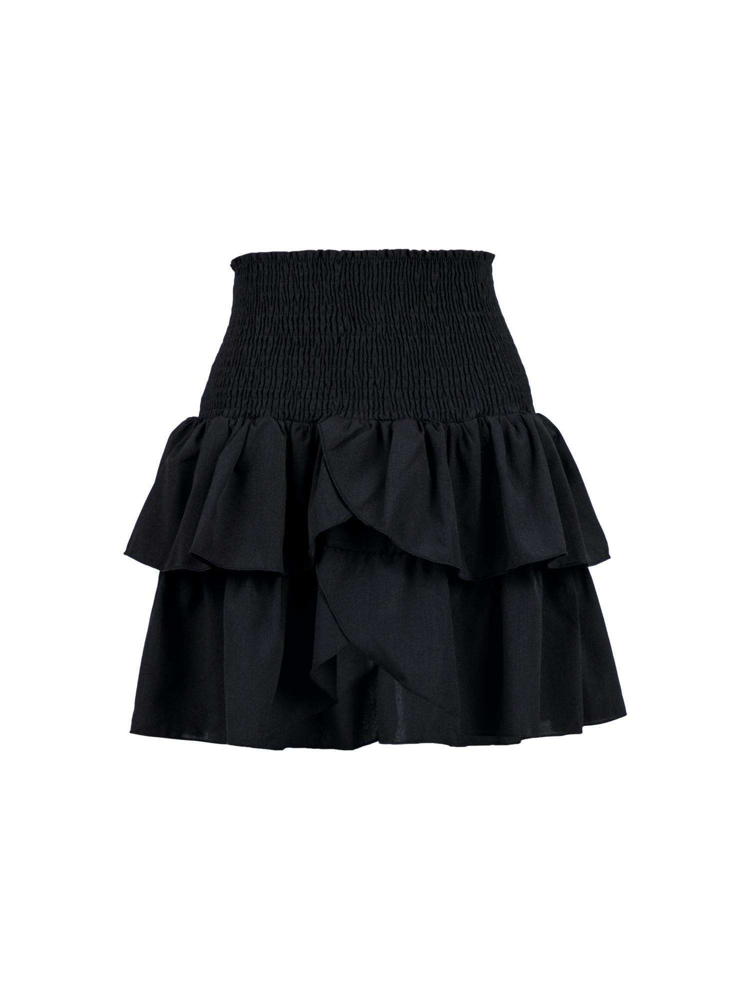Carin R Skirt-Skjørt-Neo Noir-Aandahls