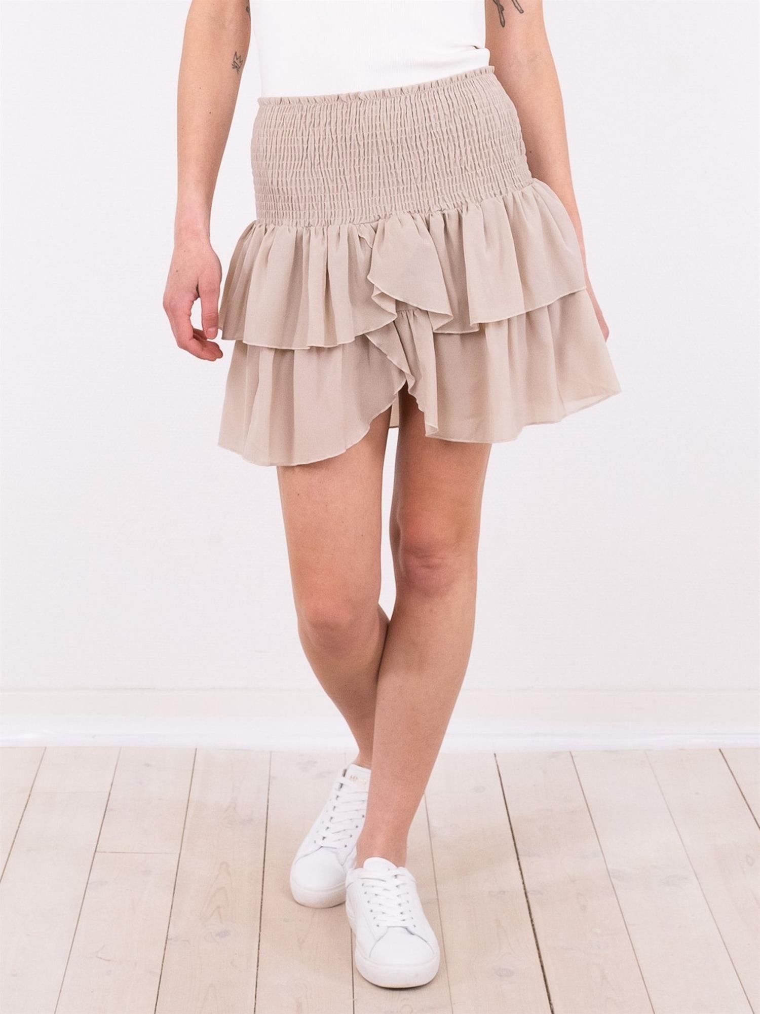 Carin R Skirt-Skjørt-Neo Noir-Aandahls