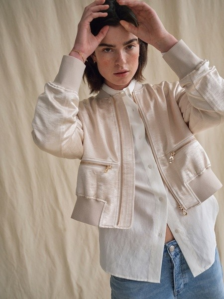 Cate Elna Jacket-å - Dressjakke-Mos Mosh-Aandahls
