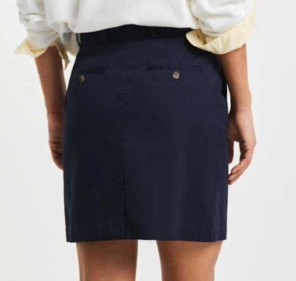 Chino Skirt-Skjørt-Gant-Aandahls