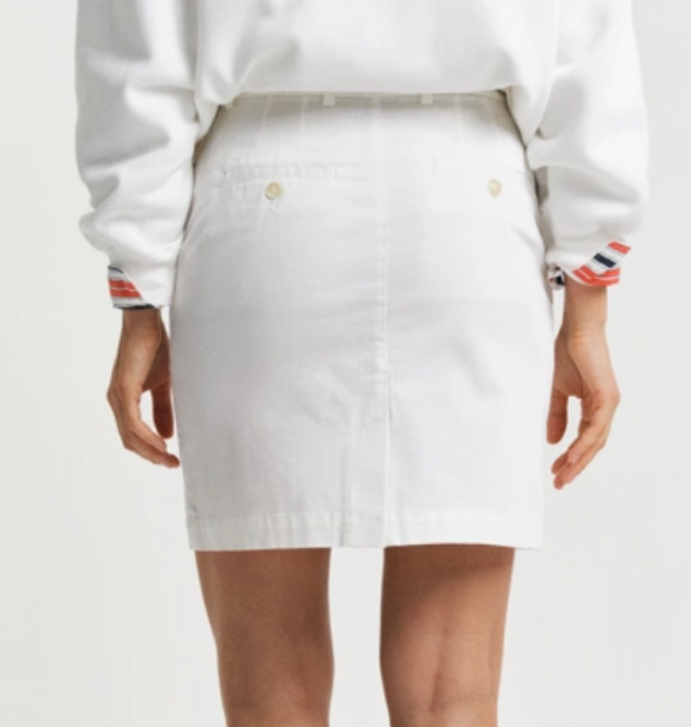 Chino Skirt-Skjørt-Gant-Aandahls