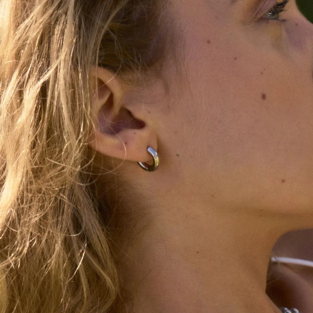 Chunky Hoops S-Smykke-Edblad-Aandahls