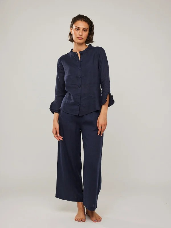 Clarion linen shirt-Skjorte-Ella&il-Aandahls