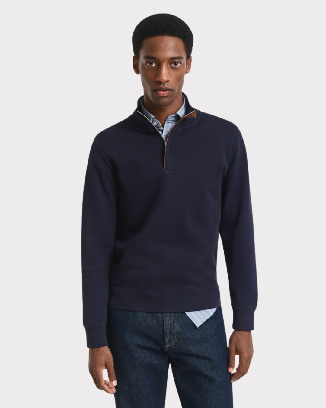 Collegegenser Med Half-Zip-Genser-Gant-Aandahls
