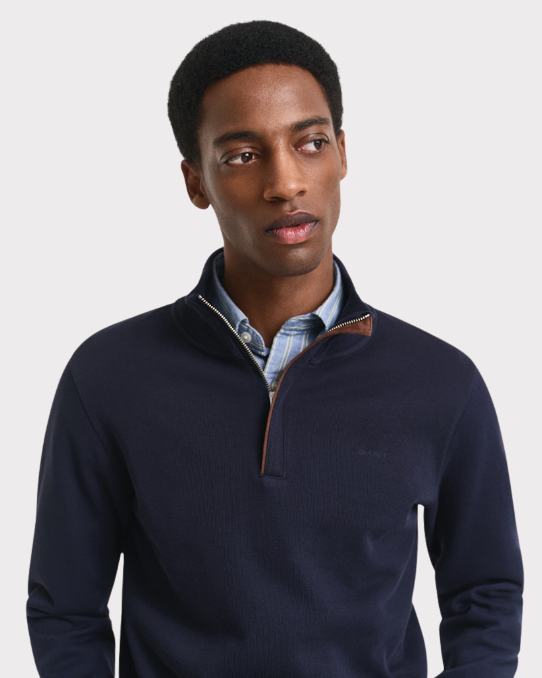 Collegegenser Med Half-Zip-Genser-Gant-Aandahls
