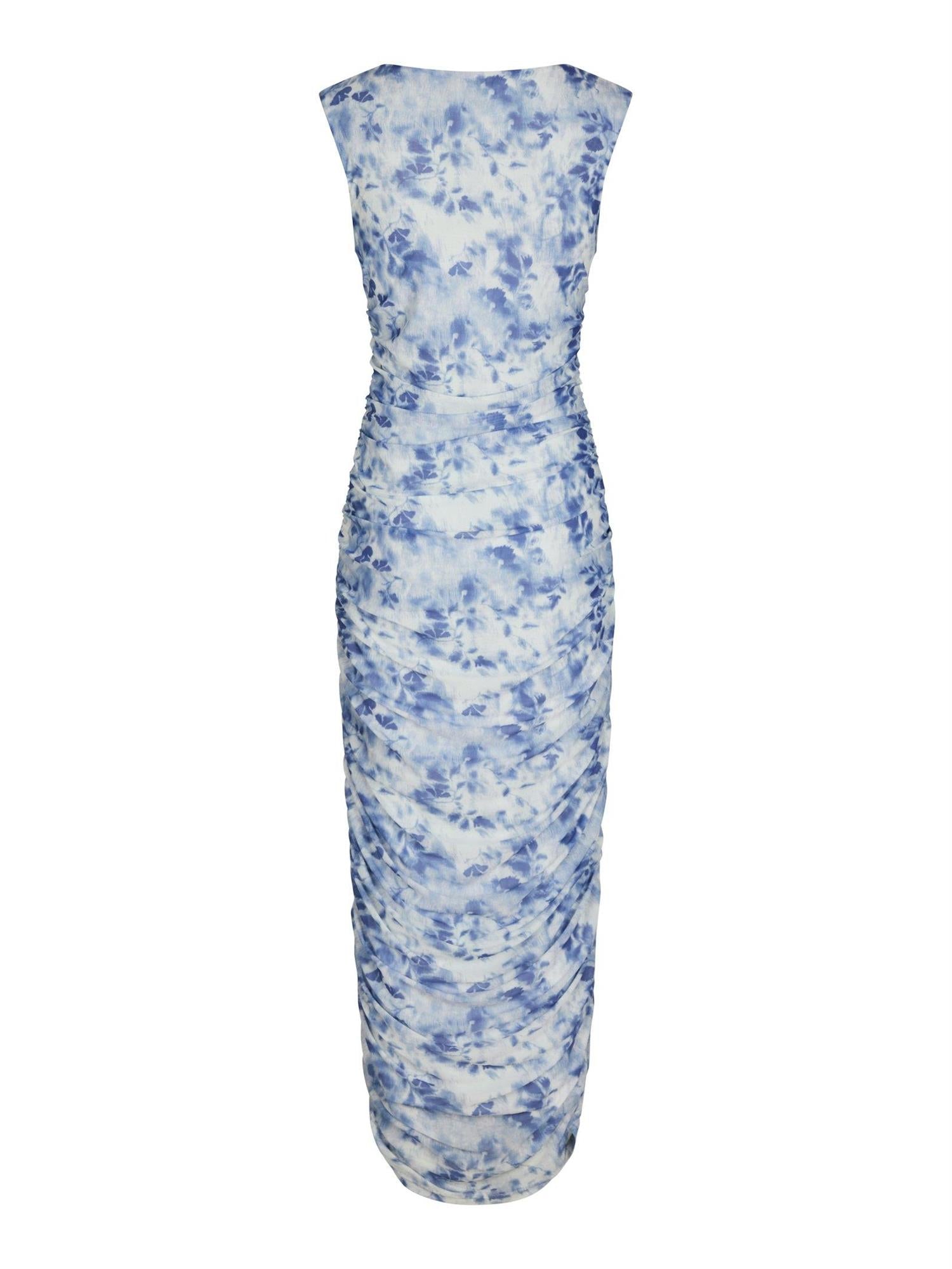 Corilina Long Mesh Dress-Kjole-Neo Noir-Aandahls