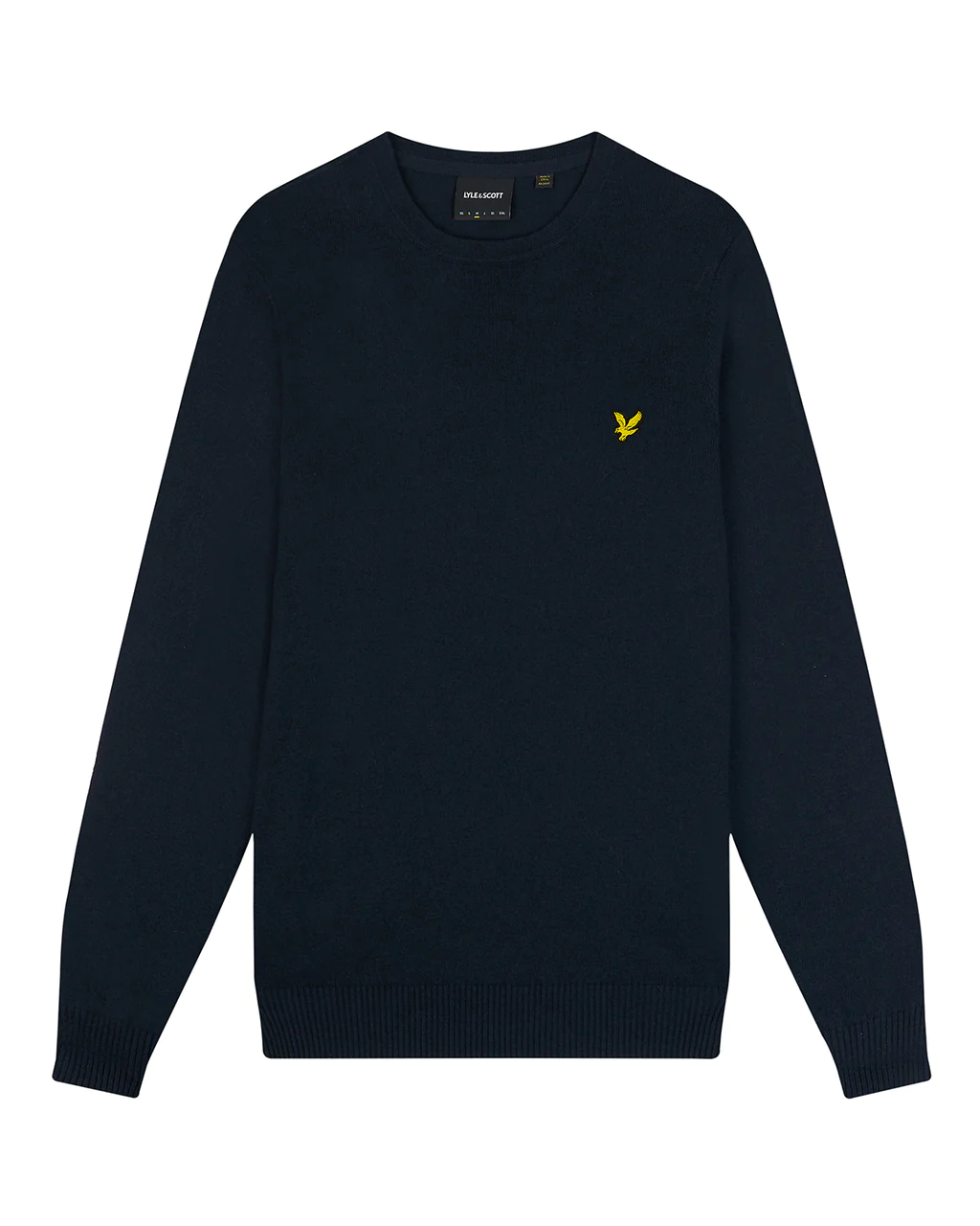 Cotton Merino Crew Jumper-Genser-Lyle & Scott-Aandahls