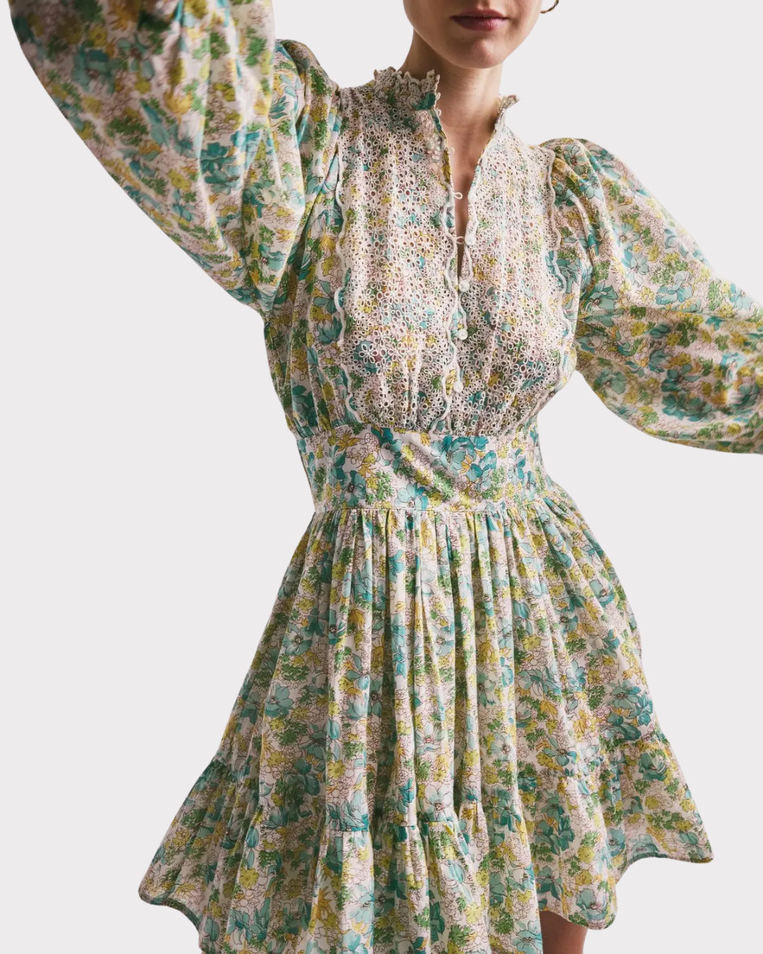 Cotton Slub Mini Dress-Kjole-ByTimo-Aandahls