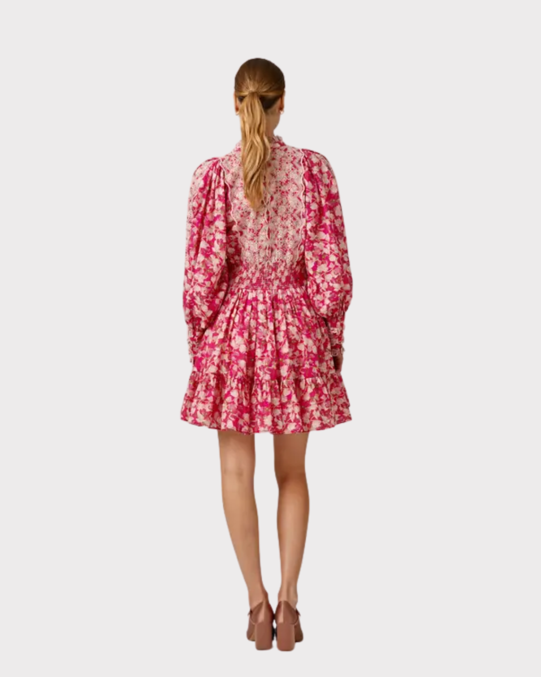 Cotton Slub Mini Dress-Kjole-ByTimo-Aandahls