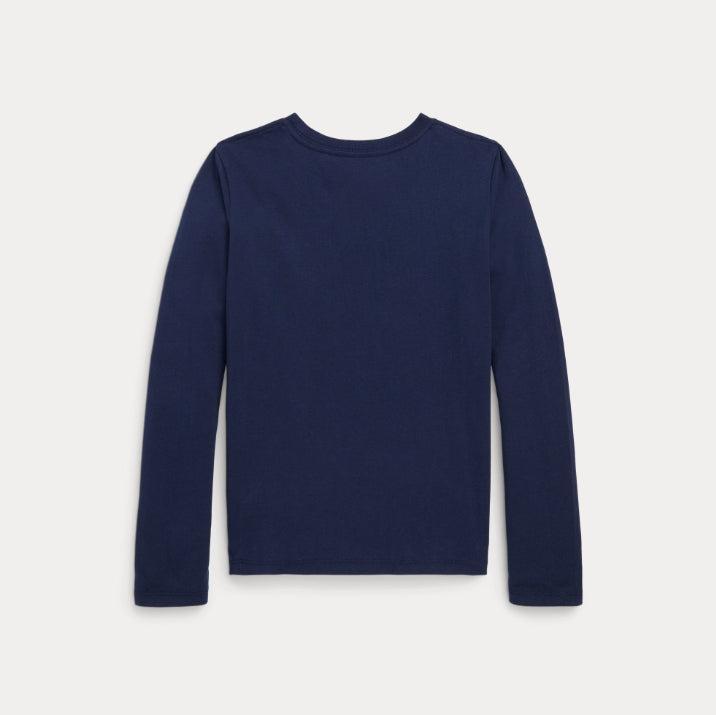 Cotton jersey long-sleeve tee-Genser-Polo Ralph Lauren-Aandahls