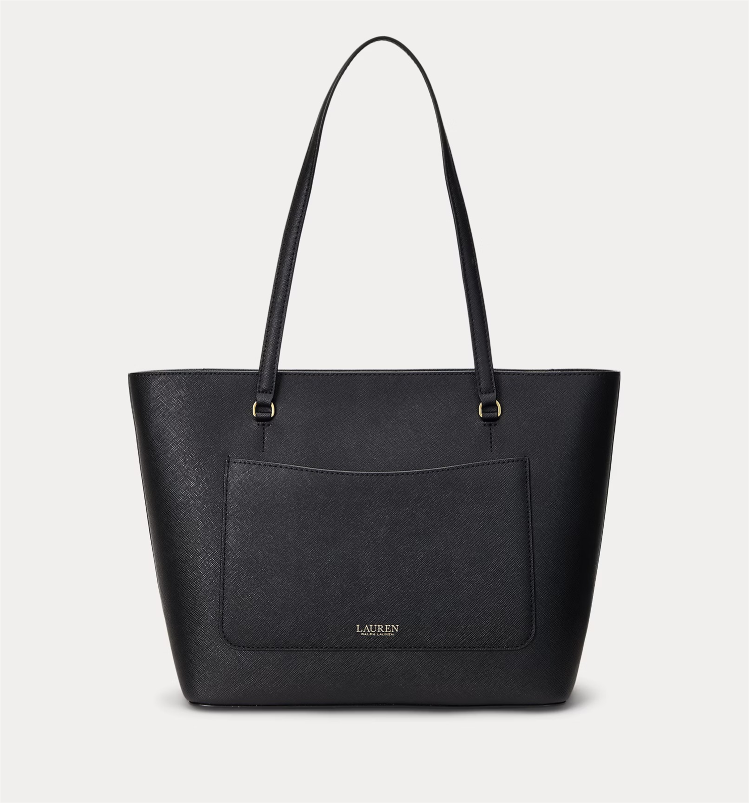 Crosshatch leather karly tote-Veske-Ralph Lauren-Aandahls