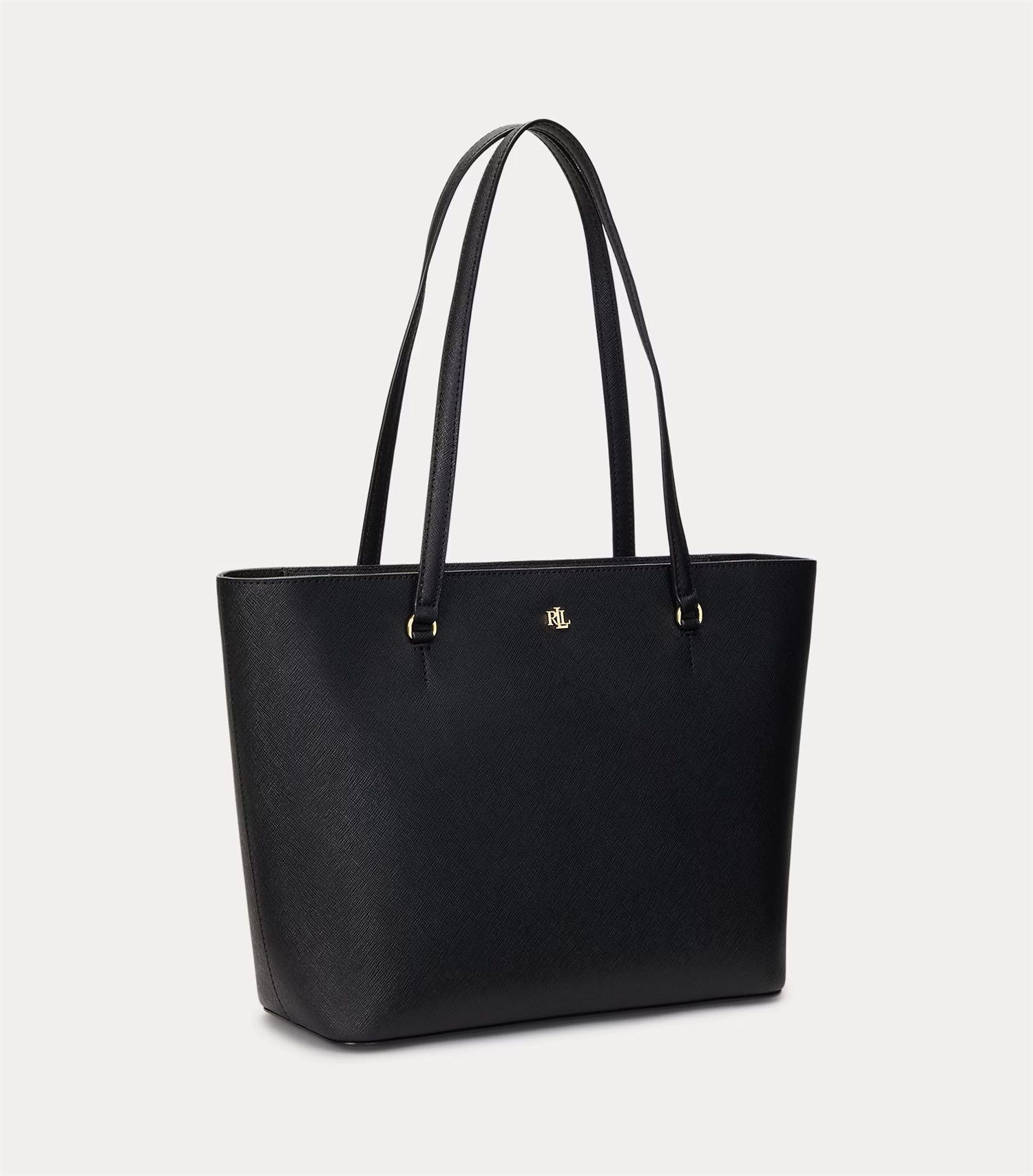 Crosshatch leather karly tote-Veske-Ralph Lauren-Aandahls