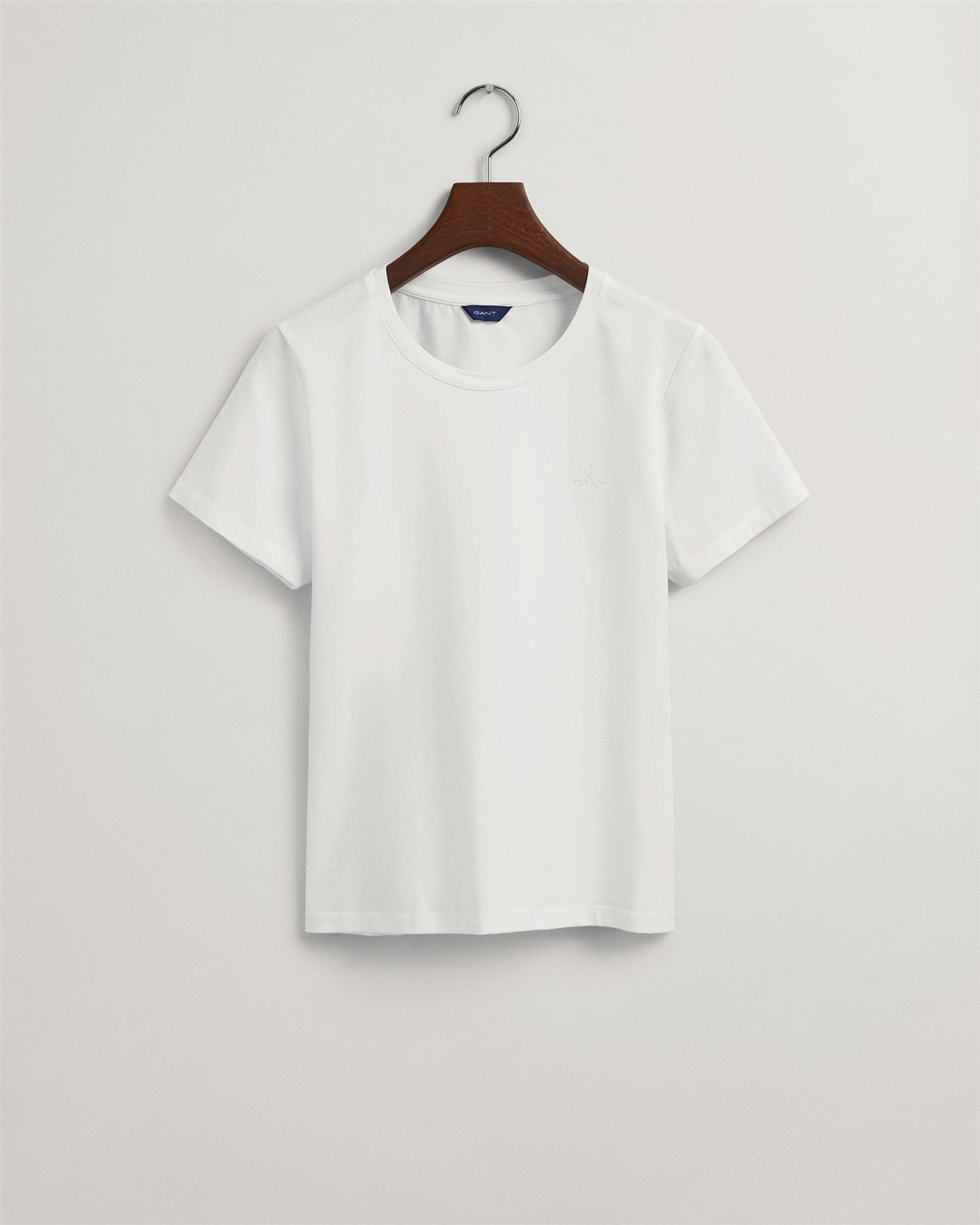 Ctn/ela SS top-T-shirt-Gant-Aandahls