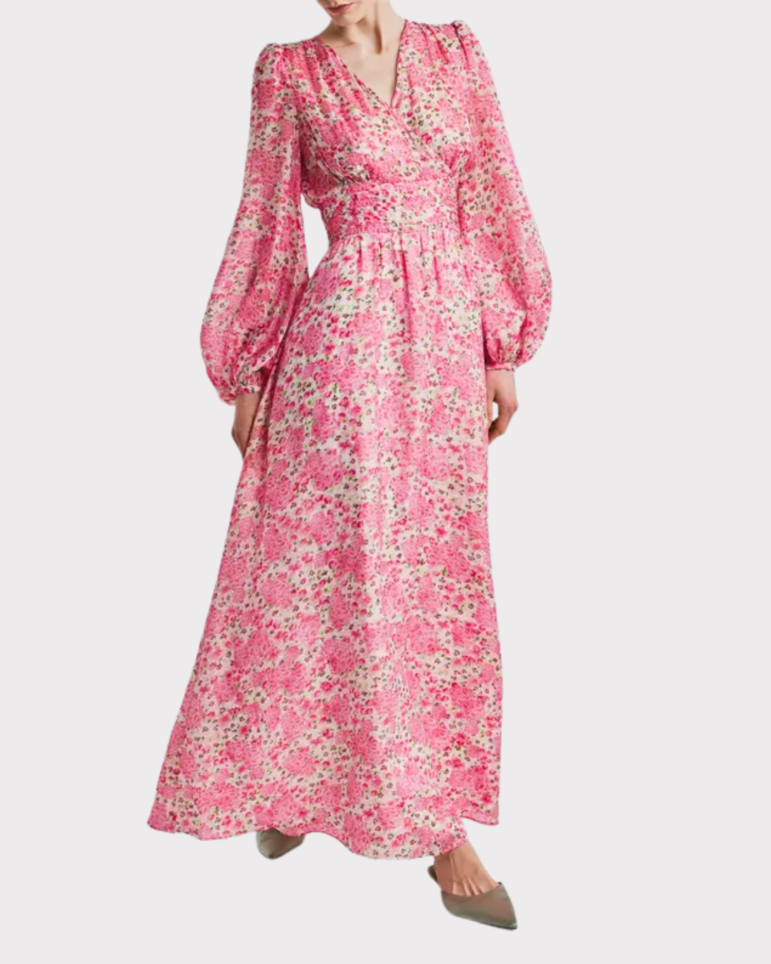 Cupro Tieband Gown-Kjole-ByTimo-Aandahls