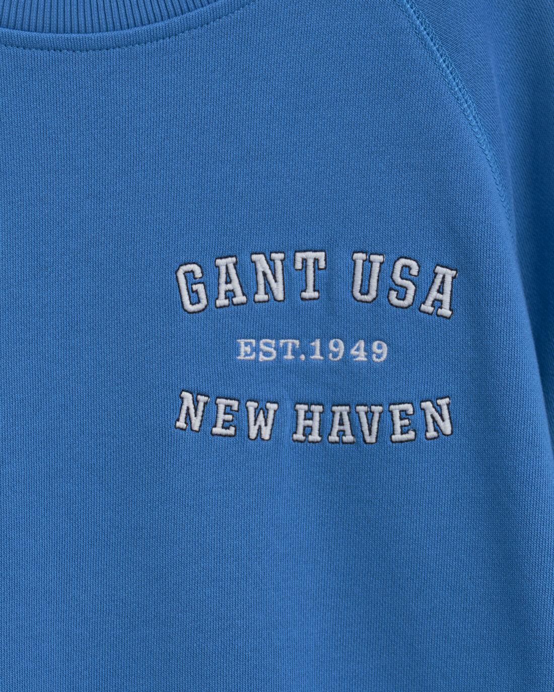 D1.gant usa c-neck sweat-T-shirt-Gant-Aandahls