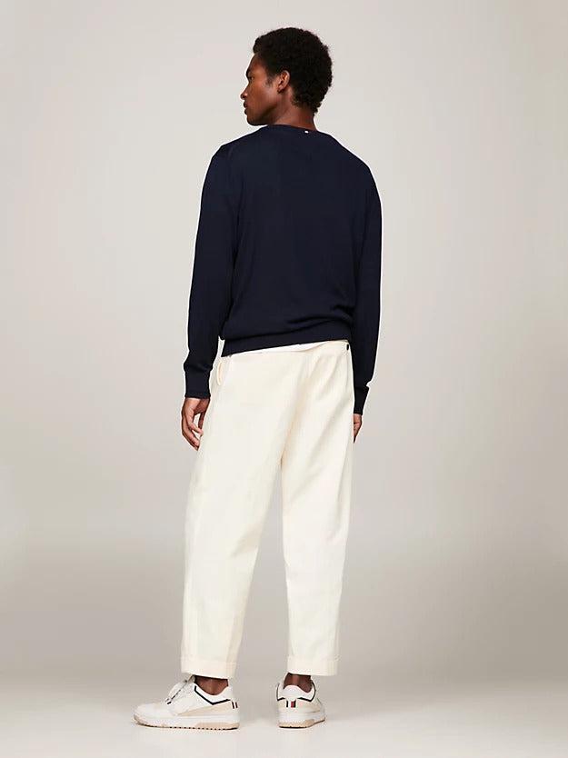 DC cotton lyocell crewneck-Genser-Tommy Hilfiger-Aandahls