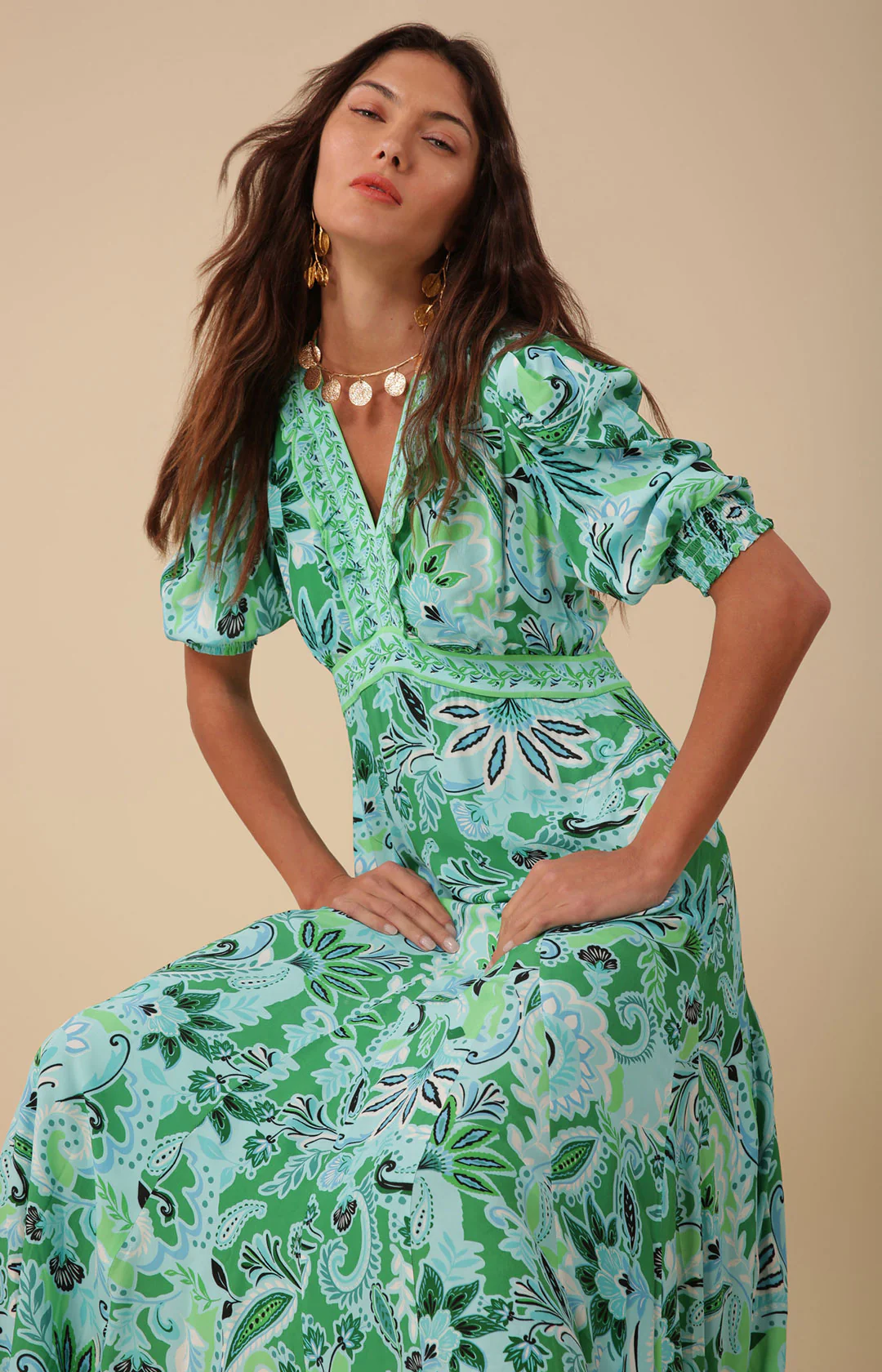 Daisy Long Dress-Kjole-Hale Bob-Aandahls