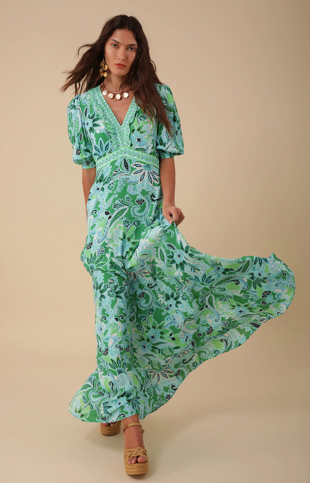 Daisy Long Dress-Kjole-Hale Bob-Aandahls