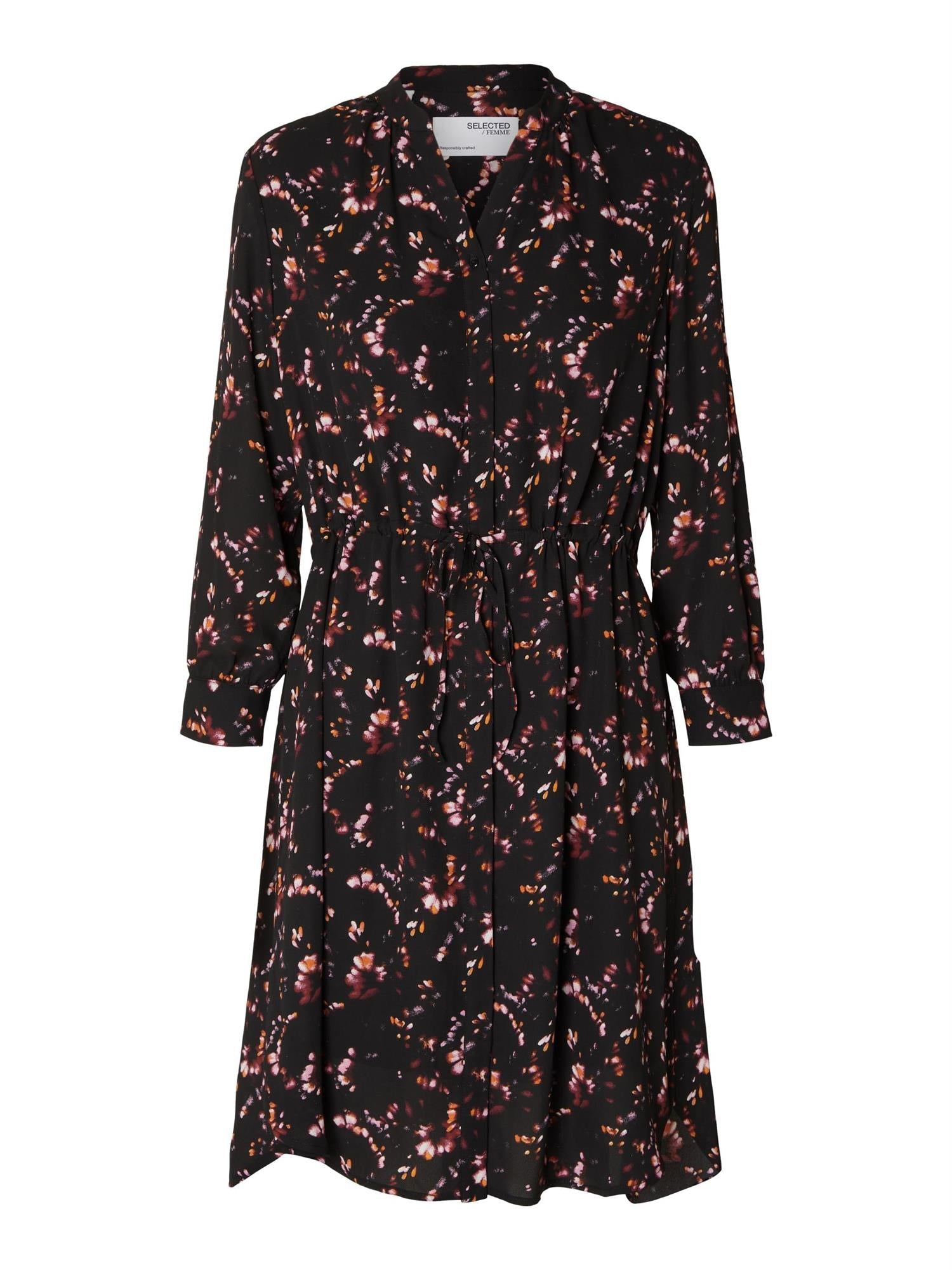 Damina 7/8 dress NOOS-Kjole-Selected Femme-Aandahls