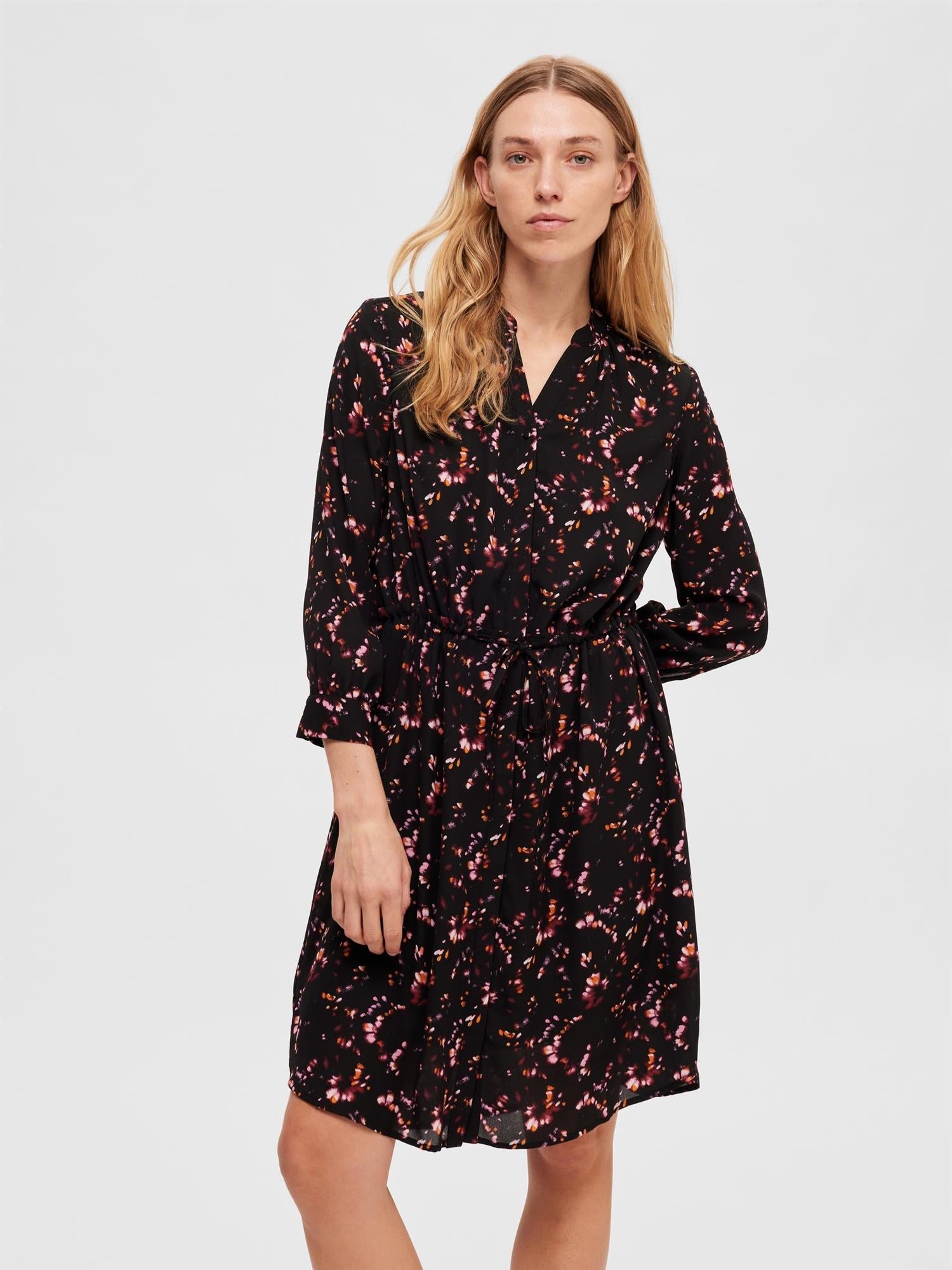 Damina 7/8 dress NOOS-Kjole-Selected Femme-Aandahls