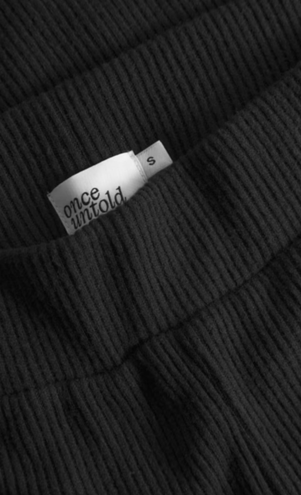 Daniela Rib Trouser-Bukse-OnceUntold-Aandahls